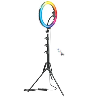 Bower BWRWARLSRGB12 - 12IN RGB RING LIGHT KIT
