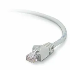 Belkin BLK A3L98005 - Belkin CAT6 Ethernet Patch Cable, RJ45, MM - 5 ft Category 6