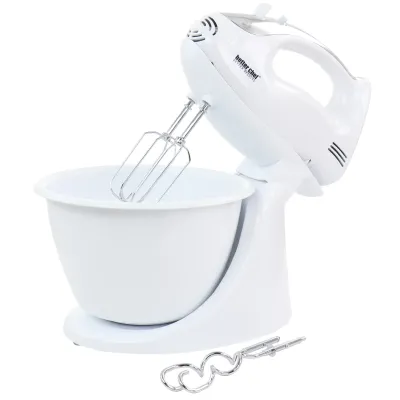 BETTER CHEF IM-828W - Better Chef 200 Watt StandHand Mixer with Bowl