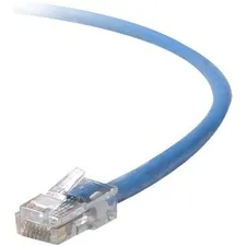 Belkin BLK A3L98014BLU - Belkin CAT6 Ethernet Patch Cable, RJ45, MM - 14 ft Category 
