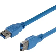 STARTECH STC USB3SAB1 - StarTech.com 1 ft SuperSpeed USB 3.0 Cable A to B - MM - 1 f