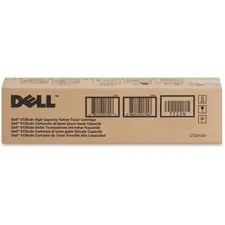 DELL DLL T222N - Dell High Yield Laser Toner Cartridge - Yellow - 1 Each - 12
