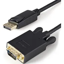 STARTECH STC DP2VGAMM3B - StarTech.com 3 ft DisplayPort to VGA Adapter Converter Cable