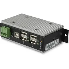 STARTECH STC HB20A4AME - StarTech.com 4-Port Industrial USB 2.0 Hub with ESD Protecti
