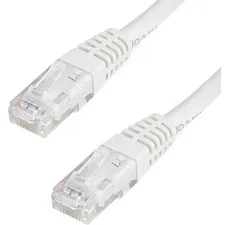 STARTECH STC C6PATCH6WH - StarTech.com 6ft White Cat6 UTP Patch Cable ETL Verified - 6