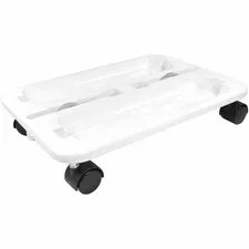 DEFLECTO DEF 29443CR - Deflecto Caddy Wheel Base - 16 Width x 11 Depth x 3.25 Heigh