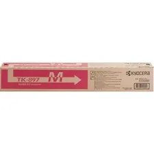 KYOCERA KYO TK897M - Kyocera Laser Toner Cartridge - Magenta - 1 Each - 6000 Page