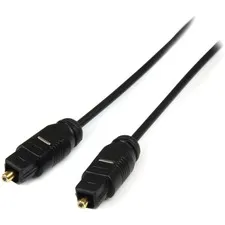 STARTECH STC THINTOS3 - StarTech.com 3 ft Toslink SPDIF Optical Digital Audio Cable 
