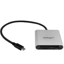 STARTECH STC FCREADU3C - StarTech.com Flash Reader - SD, microSD, MultiMediaCard (MMC