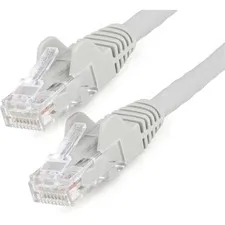STARTECH STC N6LPATCH3GR - StarTech.com 3ft LSZH CAT6 Ethernet Cable - Gray Snagless Pa
