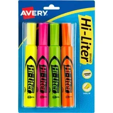 Avery Dennison KND 24063 - Avery Desk-Style, Assorted Colors, 4 Count (24063) - Chisel 