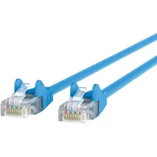Belkin BLK A3L9804BLUS - Belkin RJ45 Category 6 Snagless Patch Cable - 4 ft Category 
