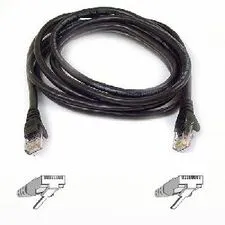 Belkin BLK A3L98012GRNS - Belkin Cat6 Snagless Patch Cable, 12 Feet Green - 12 ft Cate