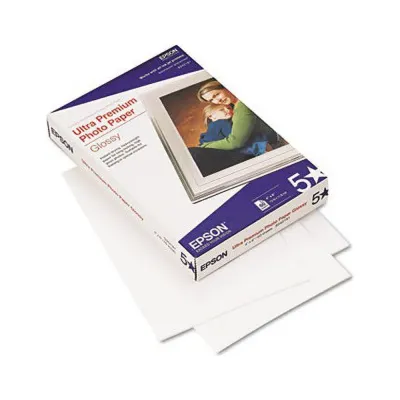 EPSON S042175 - GLOSSY PHOTO PAPER - 8.5 IN X 11 IN - 50 SHEET(S). FOR EPSON