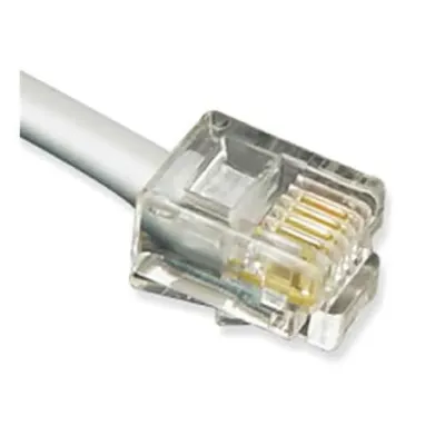 International Connectors and Cable Corp. GCLB466025 - 25 Ft 6P4C Line Cord - Premium Quality