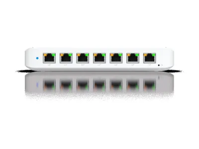 Ubiquiti USW-ULTRA - 8-Port Gigabit PoE Switch with Versatile Mounting Options