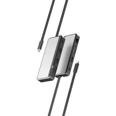 ALOGIC FUPHDVG1 - ALOGIC FUSION PRO TOUR USB-C 8-IN-1 COMPACT DOCK