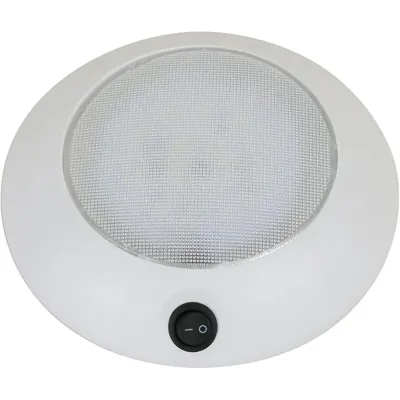Scandvik 41340P - 12V LED Dome Light with Switch - 5.5 Warm White