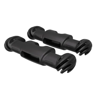The Snubber S51202 - Adjustable Snubber Fender - Black - Set of Two