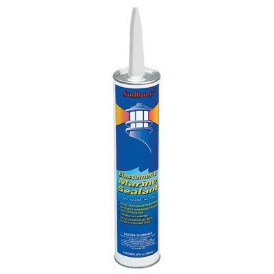 Sudbury 301 - Marine Sealant - 10oz Cartridge - Clear Flexible Adhesive