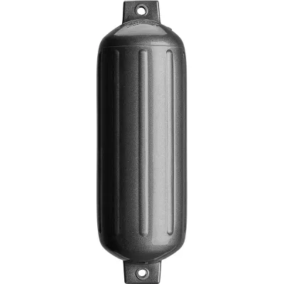 Polyform G-5-METALLIC GRAPHITE - Polyform G-5 Twin Eye Fender - Metallic Graphite 8.8 x 26.8