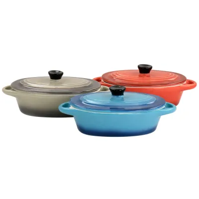 CROCK-POT 138990.02 - Crockpot Wexford 3-Piece Mini Stoneware Casserole Set