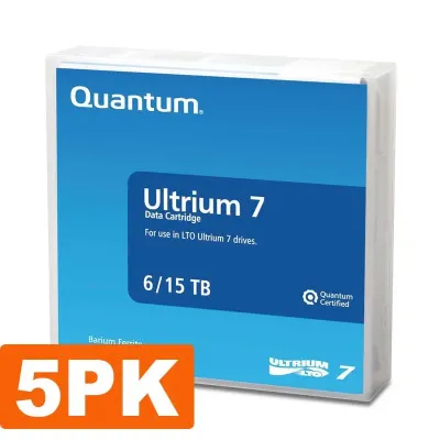 CHECKPOINT MR-L7MQN-05 - QUANTUM TAPE, LTO, ULTRIUM-7, MR-L7MQN-01 6TB15TB, LTO-7, 5P