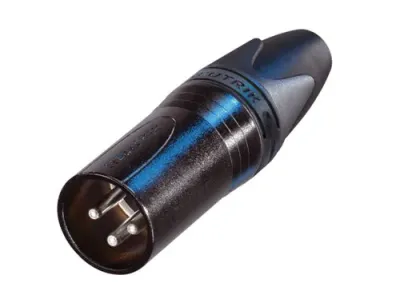 Neutrik NC3MXX-BAG - Neutrik NC3MXX XLR 3-Pin Male Connector - Improved Design