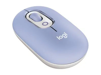 Logitech 910-007410 - Logitech Pop Mouse - Lilac Colorful Wireless Mouse