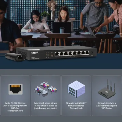SONNET TECHNOLOGIES SOLO-NBASE-T - SOLO2.5G USB-C TO 2.5GB ETHERNET ADAPTER