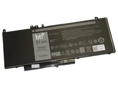 BATTERY TECHNOLOGY G5M10-BTI - REPLACEMENT LIPOLY NOTEBOOK BATTERY (INTERNAL) FOR DELL LATI
