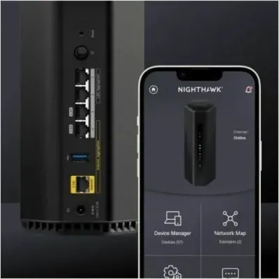 NETGEAR RS200-100NAS - Nighthawk WiFi 7 Tri-Band Router BE6500