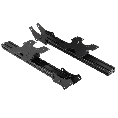 NEXT LEVEL RACING NLR-E039 - Elite Free Standing Triple Monitor Mount - Black Edition