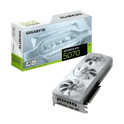 GIGABYTE GV-N5070EAGLEOC ICE-12GD - GEFORCE RTX 5070 EAGLE OC ICE SFF 12G