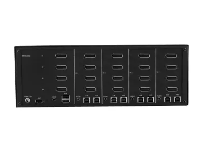 BLACK BOX CORPORATION SS4P-QH-DP-UCAC - BLACK BOX 4-PORT QUAD-MONITOR SECURE KVM SWITCHES ALLOW A SI