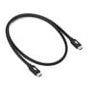 OWC OWCCBLTB5C0.8M - OWC, 0.8 Meter TB5 (Black) Retail Cable, 80-120Gbs, 240W