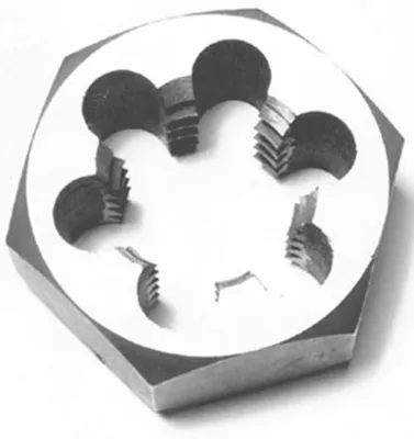 DRILL DWTSMH12X15 - M12x1.5 Special Hex Die for Precision Threading