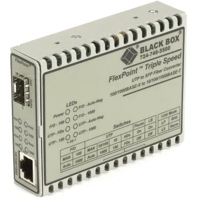 BLACK BOX CORPORATION LMC1017A-SMSC - GIGABIT ETHERNET (1000-MBPS) MEDIA CONVE