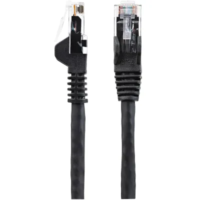STARTECH N6LPATCH6BK - StarTech 6ft LSZH CAT6 Ethernet Cable - Black - 24AWG