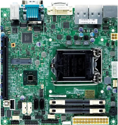 Supermicro X10SLV-B - Supermicro X10SLV Desktop Motherboard - Intel H81 Chipset - 