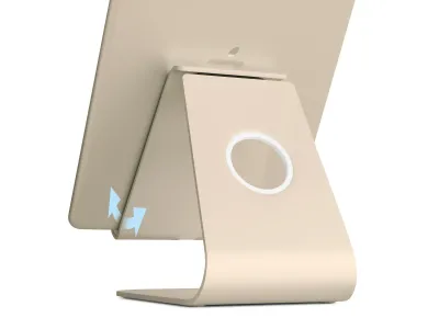 BRAINBOXES 10054 - Mstand TabletPlus Adjustable Stand Gold