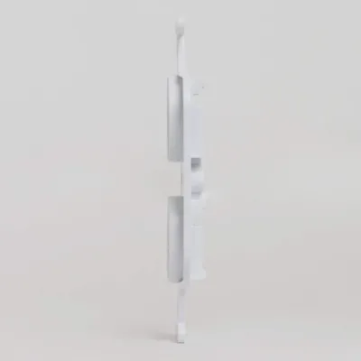 International Connectors and Cable Corp. IC107DPIWH - White 2-Port Electrical Outlet Insert for Classic Design