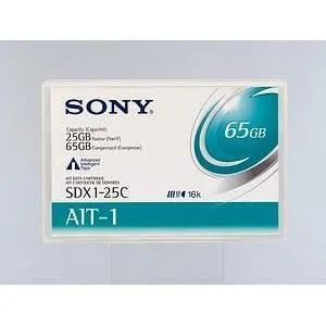 SONY SDX125C//AWW - Sony AIT-1 AME Tape - 2565GB, 170m Capacity