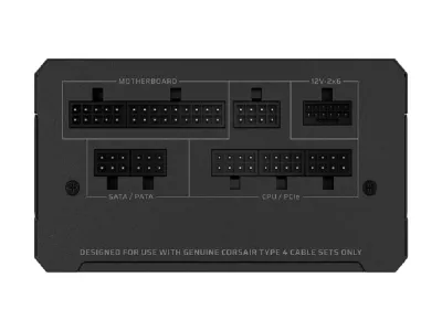 Corsair CP-9020297-NA - 2025 RME SERIES, RM1000E, 1000 WATT, ATX 3.1, PCIE 5.1, CYBE