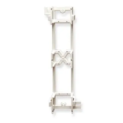 International Connectors and Cable Corp. ICMB89D0WH - 89D Wall Mounting Bracket for Cat 5e Blocks