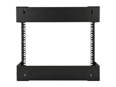 STARTECH RK812WALLOA - 2-POST 8U OPEN FRAME NETWORK RACK WITH ADJUSTABLE DEPTH (12-