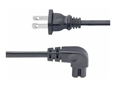 STARTECH PXT101NB-STRA-3F - StarTech CB PXT101NB-STRA-3F 3ft (1m) Laptop Power Cord Reta