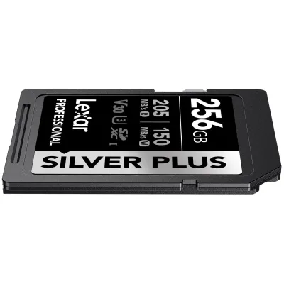 Lexar LSDSIPL256G-BNNNU - LEXAR, PROFESSIONAL, SILVER PLUS, SDXC, 256GB