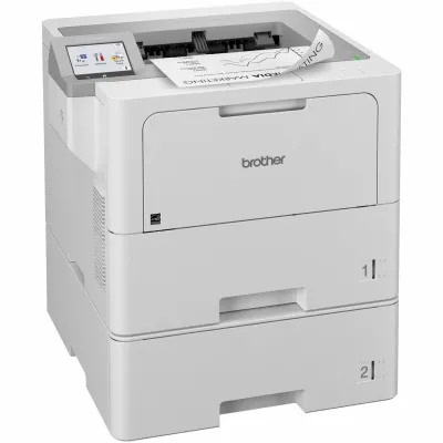 Brother HLL6415DWT - High-Performance Laser Printer with Dual Paper Trays