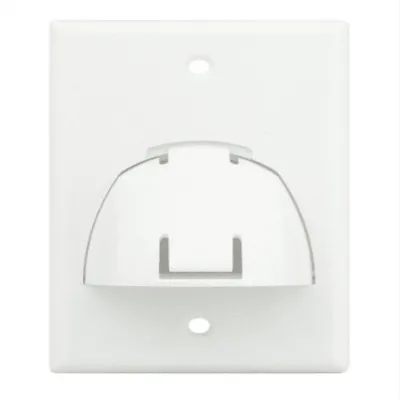 ONQ WP9001WH - SINGLE GANG HINGED BULL NOSE WP WH